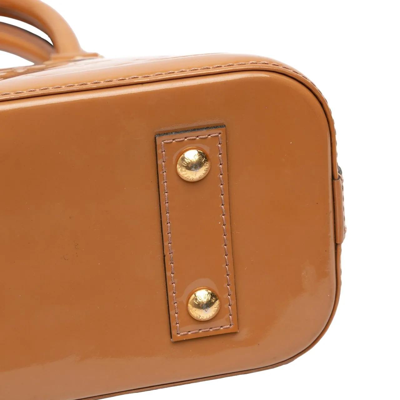 Thumbnail - Louis Vuitton Hobo Bags - Monogram Vernis Alma BB - Gr. unisize - in Braun - für Damen