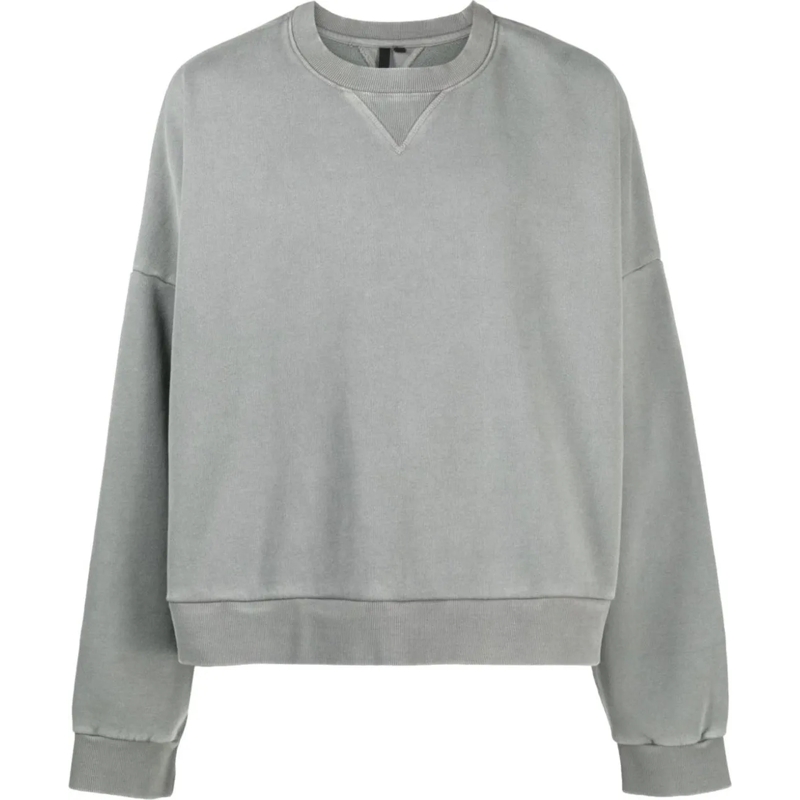 ENTIRE STUDIOS Sweatshirt Box Crew Rhino grau