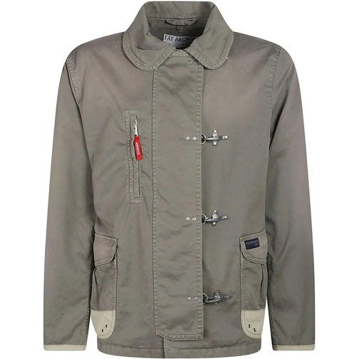 Fay Vestes en duvet Archive 4 Ganci Jacket Green grün