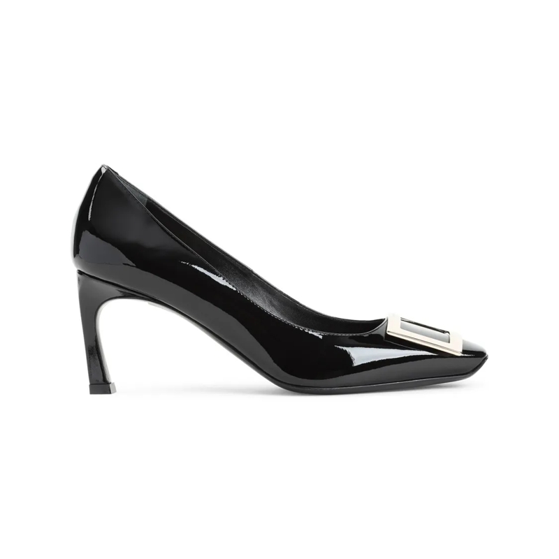 Roger Vivier Pumps Black Calf Leather Pumps Black
