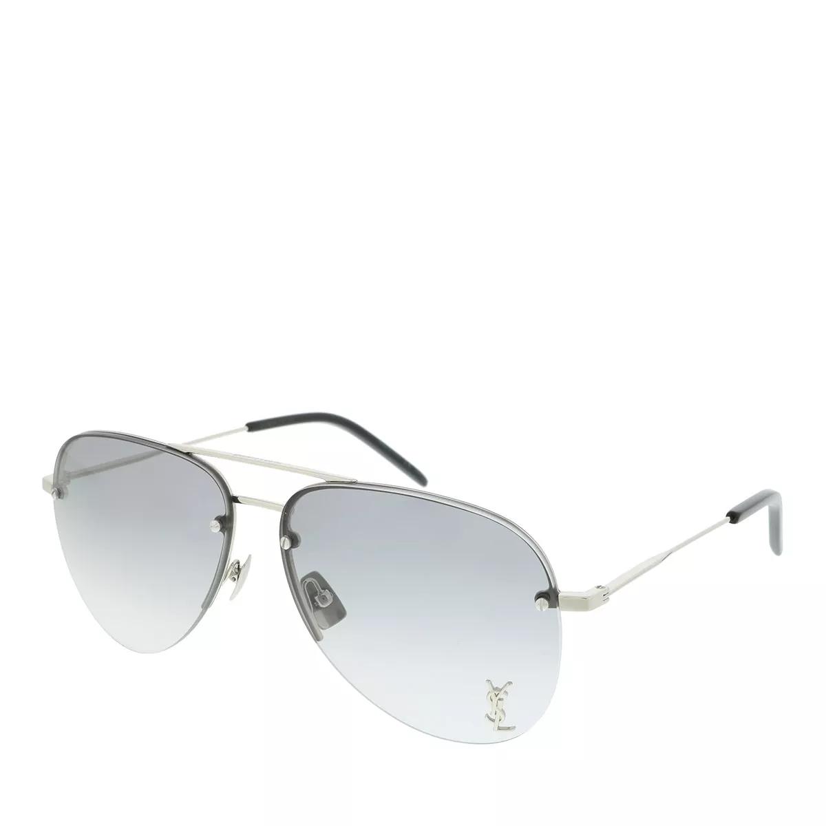 Saint Laurent Sonnenbrillen - CLASSIC 11 M-005 59 Sunglass UNISEX META - Gr. unisize - in Silber - für Damen