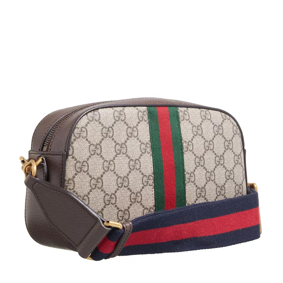 Gucci Crossbody bags Small Ophidia GG Shoulder Bag in bruin