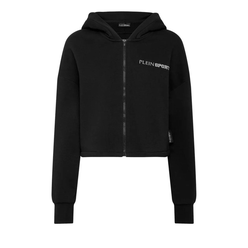 Plein Sport Daunenjacke Sweatjacke Mit Kapuze Scratch schwarz(Image 2)