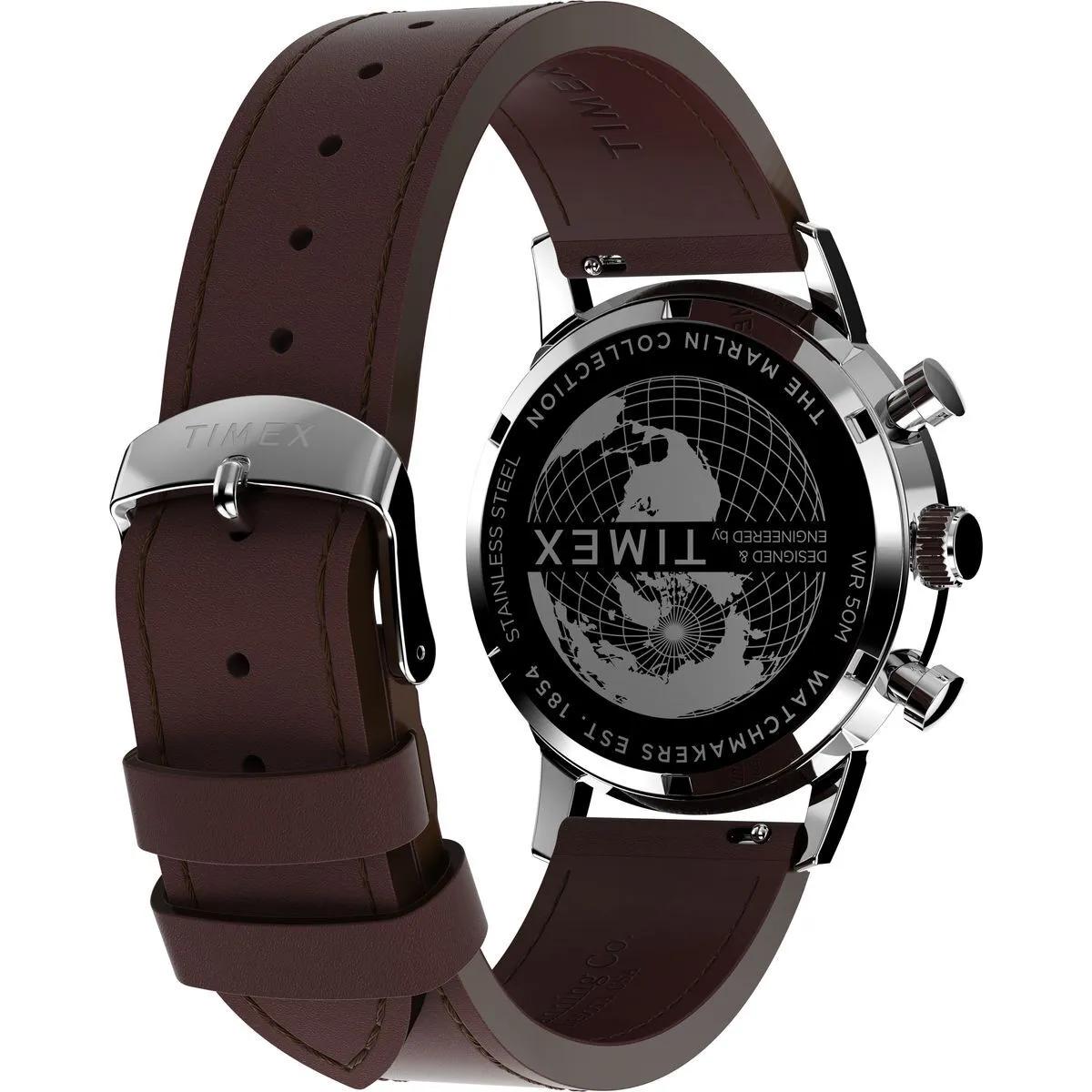 Thumbnail - Timex Uhren - Quarz-Chronographenuhr Marlin® - Gr. unisize - in Blau - für Damen