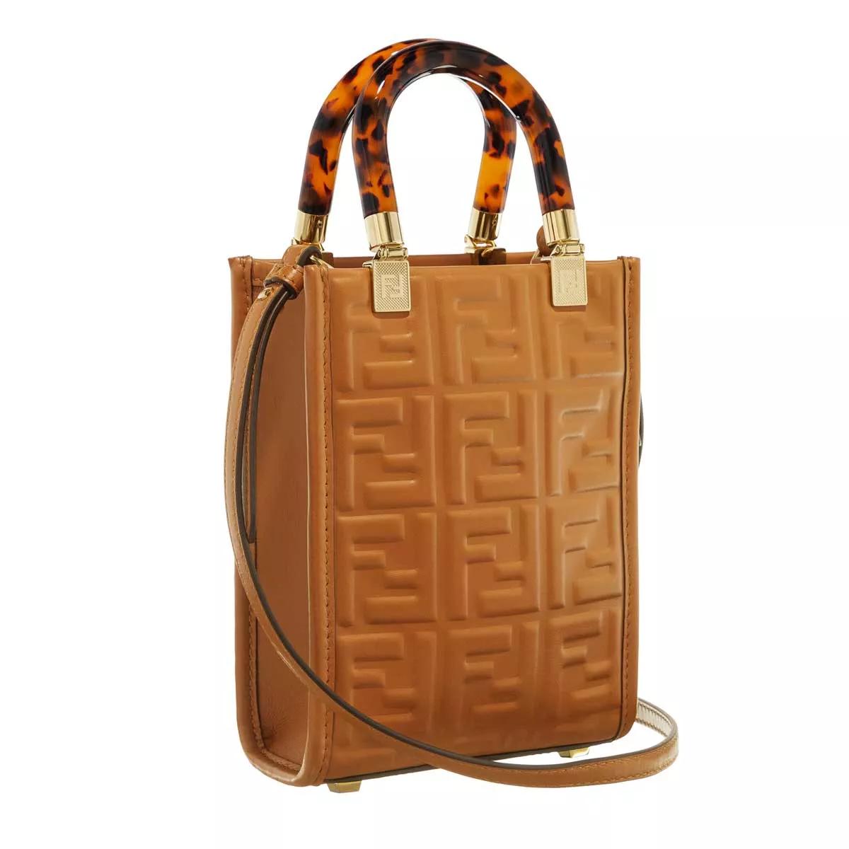 brown fendi tote bag