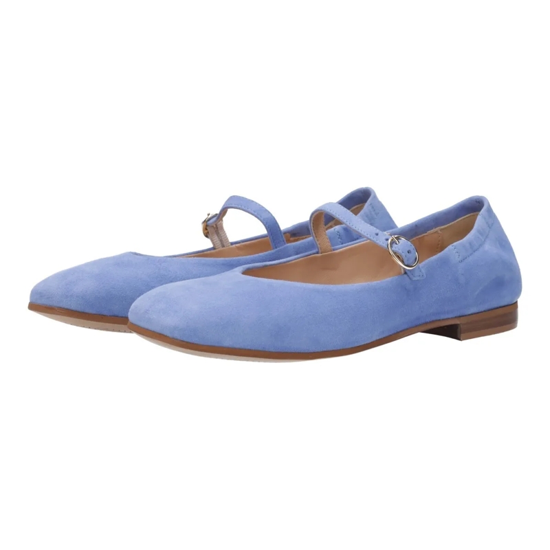Thea Mika Ballerinas Ballerinas hell-blau