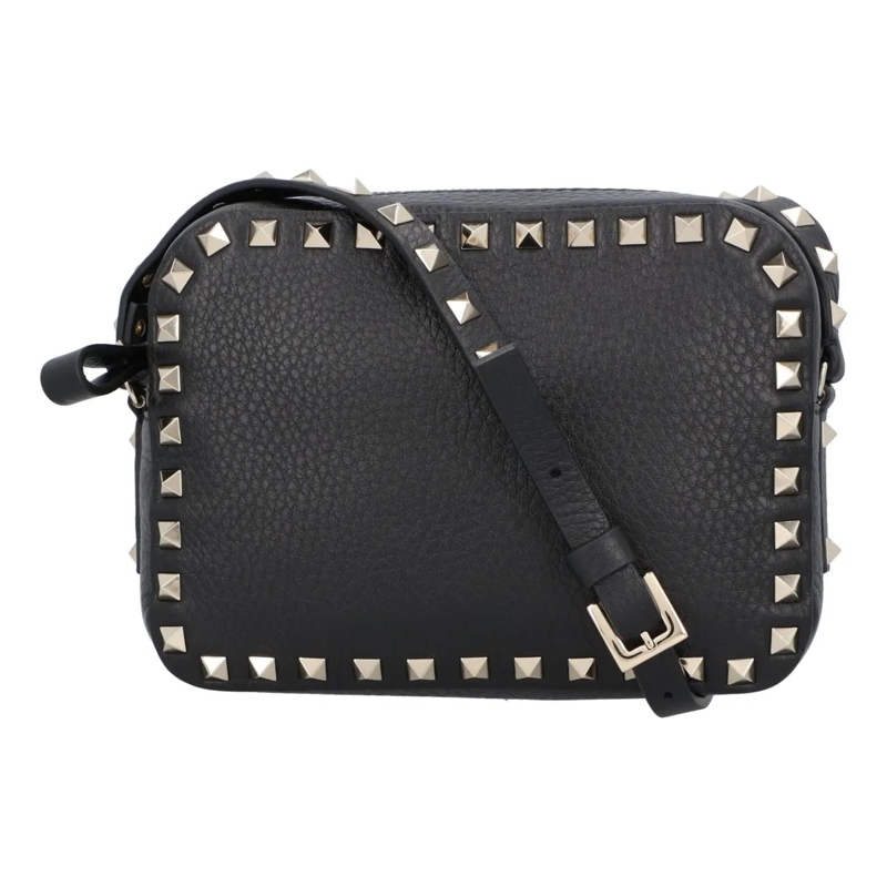 Valentino Garavani Schultertasche Rockstud Crossbody Bag Black