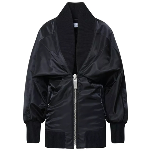 Off-White Black Polyamide Jacket Black 