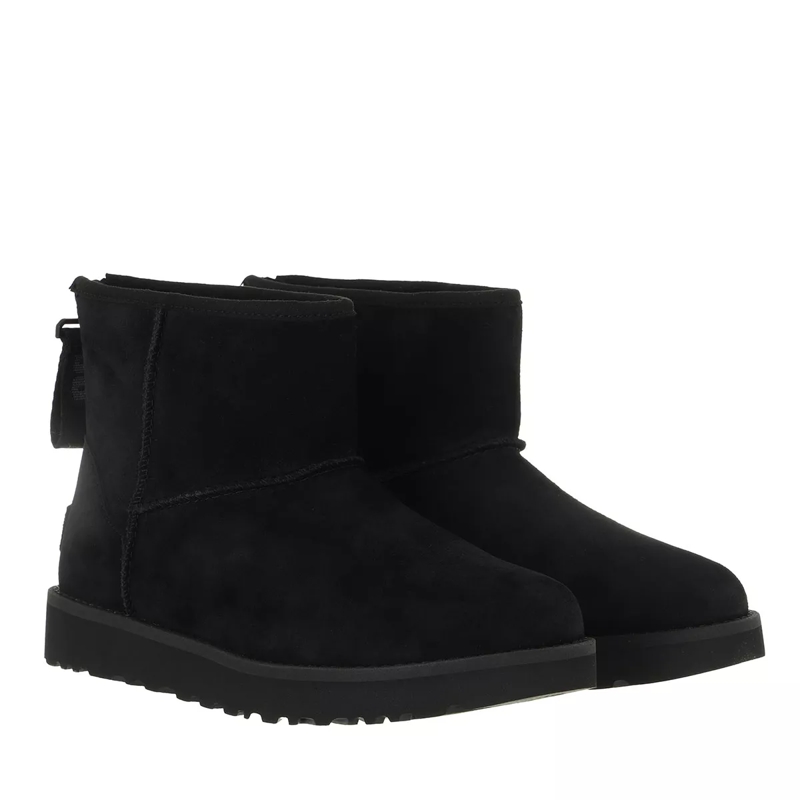 UGG Winterboots W Classic Mini Logo Zip Black