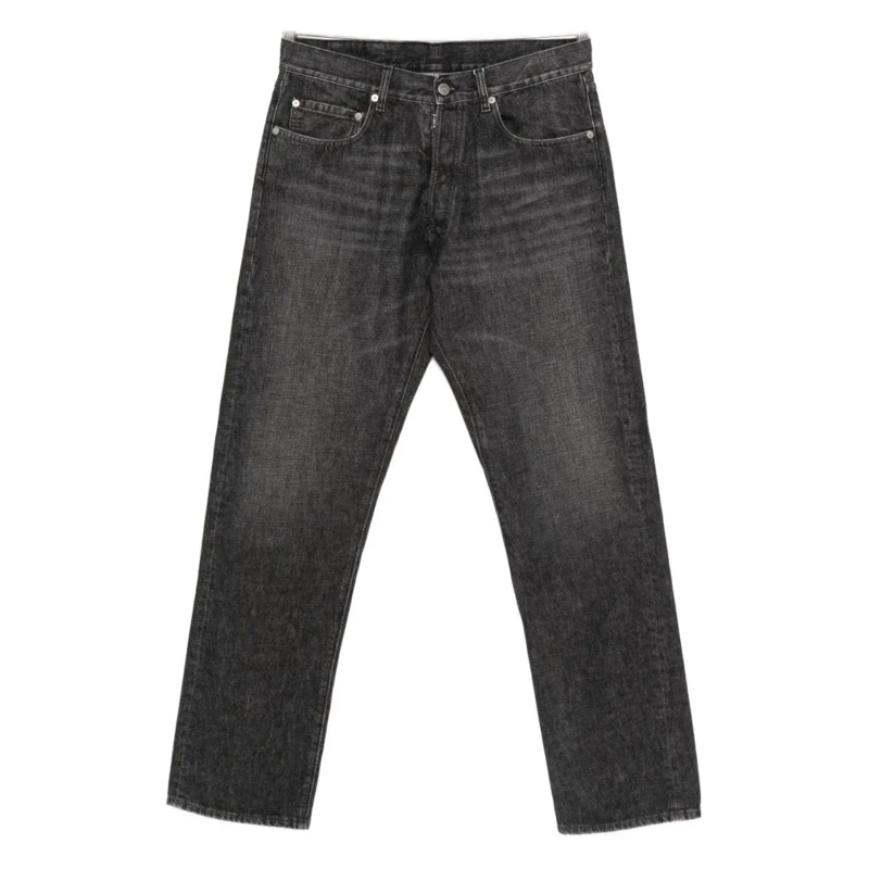 Maison Margiela Jeans Washed Grey Denim Jeans Black