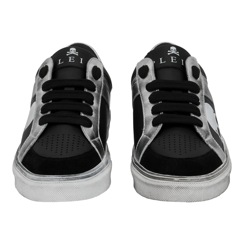 Philipp Plein Low-Top-Sneaker Lo-Top Turnschuhe Retrokickz schwarz(Image 2)