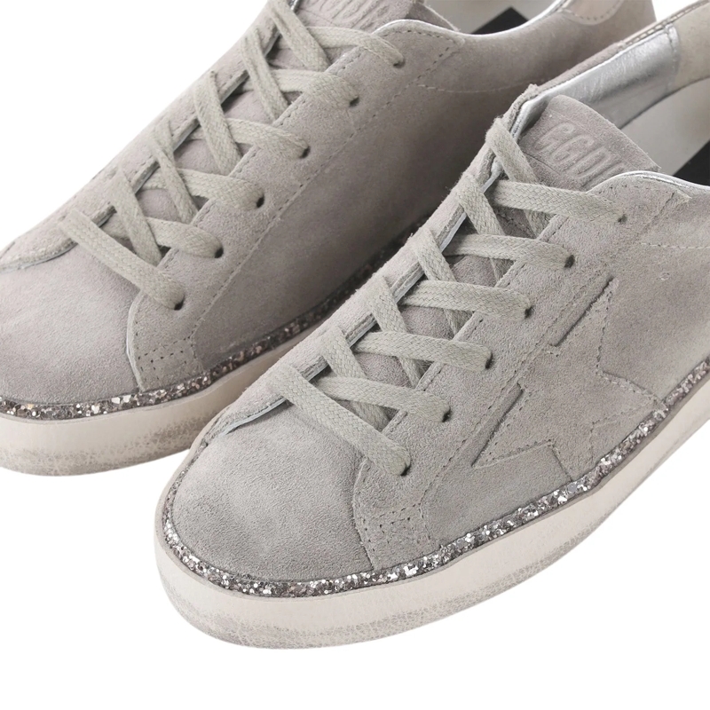 Golden Goose Schnürschuhe Sneaker Super Star grau(Image 3)