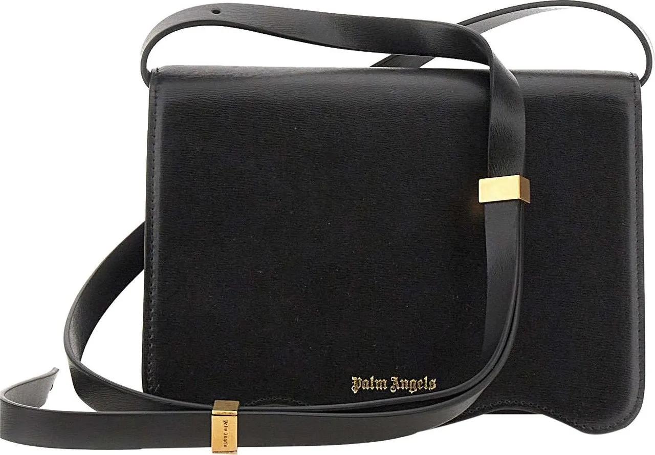 Palm Angels Hobo bags Shoulder Bag Black in zwart