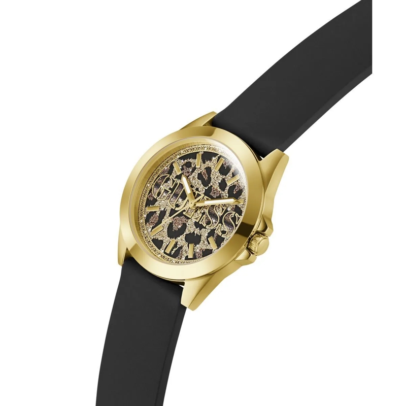 Guess Quarzuhr Quarz-Analoguhr Menagerie schwarz(Image 5)