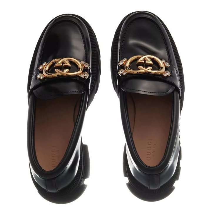 Black gucci deals loafers