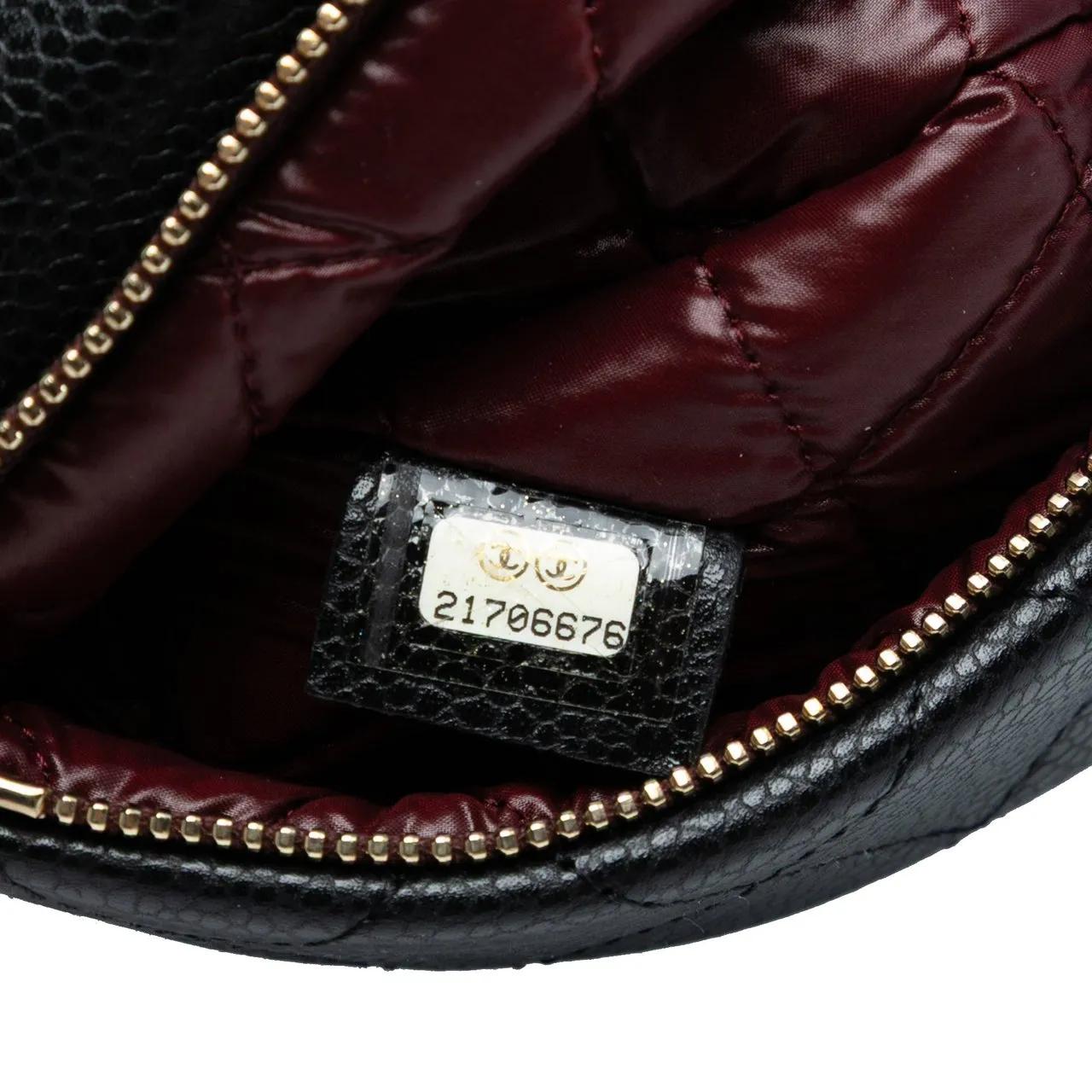 Thumbnail - Chanel Clutches - Quilted Caviar CC Beauty Foldover Clutch - Gr. unisize - in Schwarz - für Damen