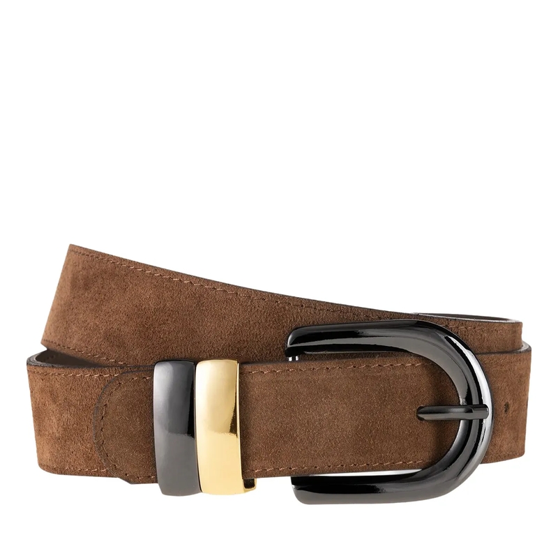 Luisa Cerano Ledergürtel Ledergürtel caramel