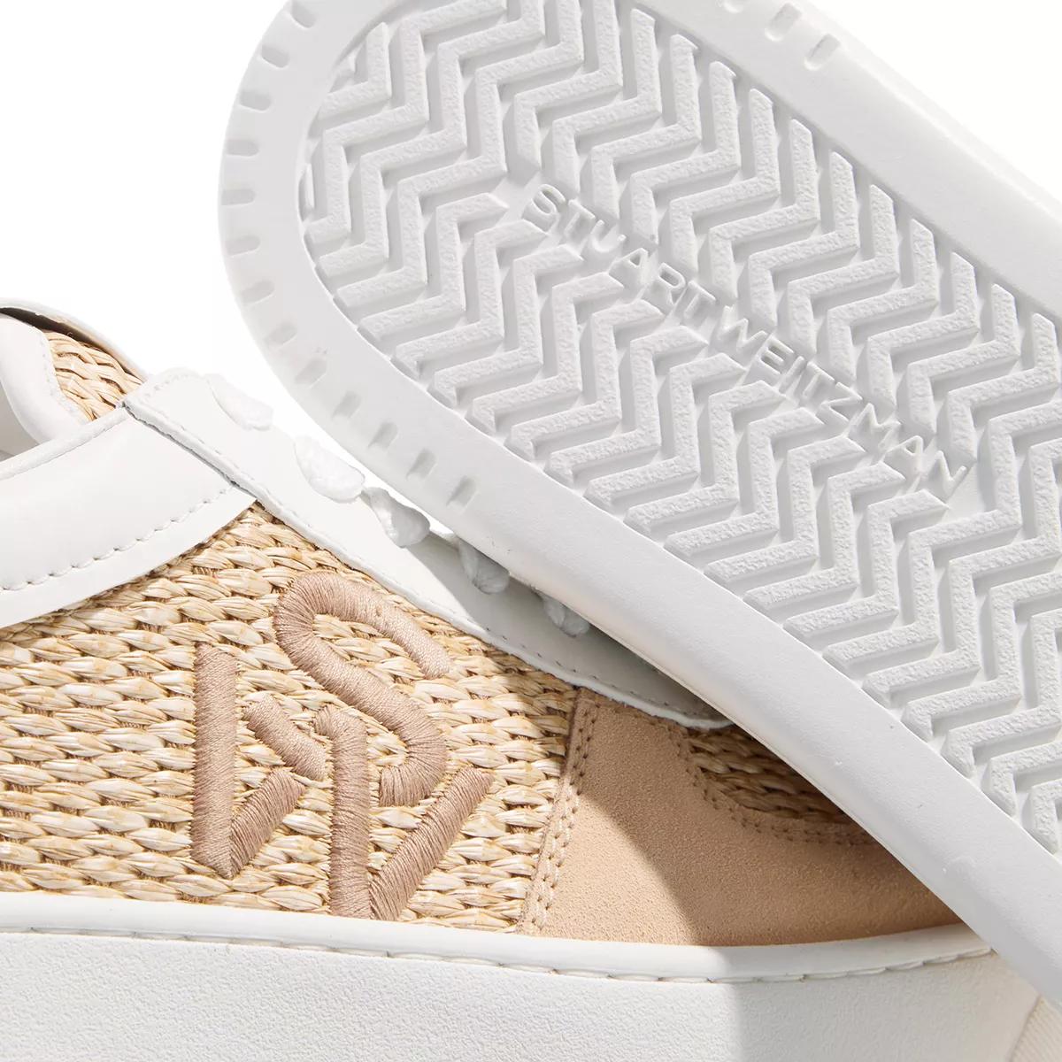 Thumbnail - Stuart Weitzman Sneaker - Sw Courtside Logo Sneaker - Gr. 39 (EU) - in Beige - für Damen