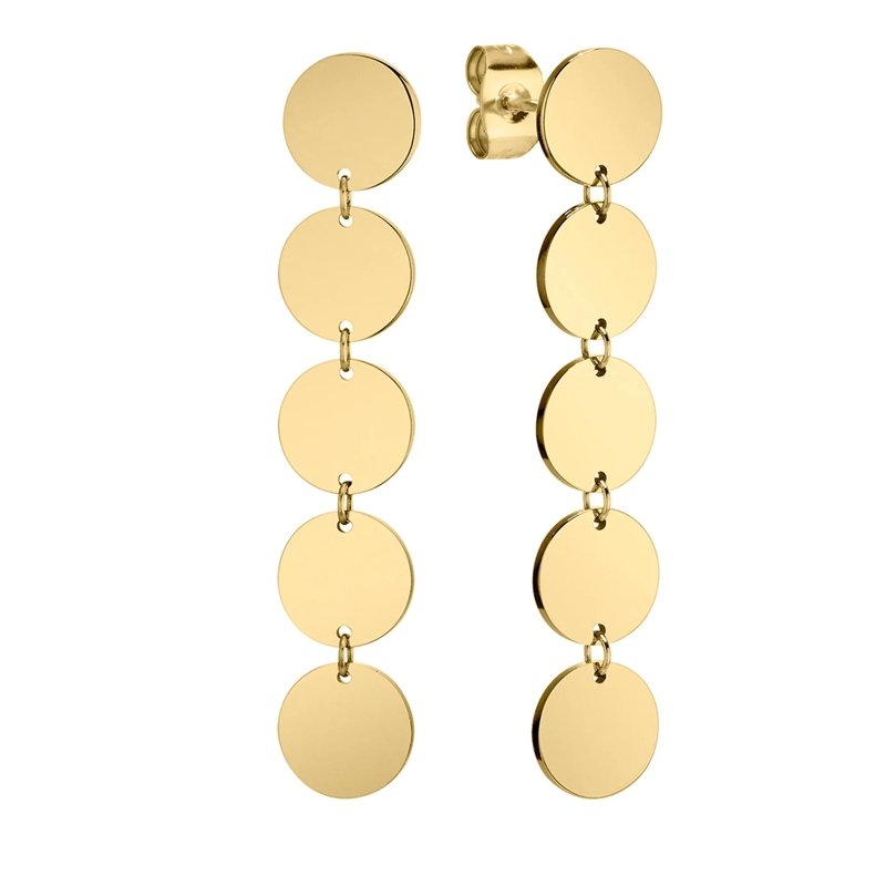 Liebeskind Berlin Ohrstecker Edelstahl Ohrringe gold