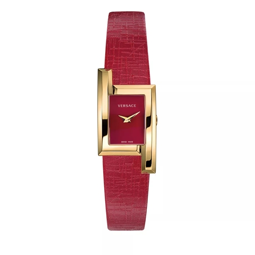 Versace Greca Icon Watch Red Quartz Watch