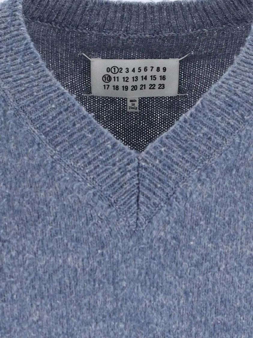 Maison Margiela Four Stitches' Sweater – Blue Blue | Pullover