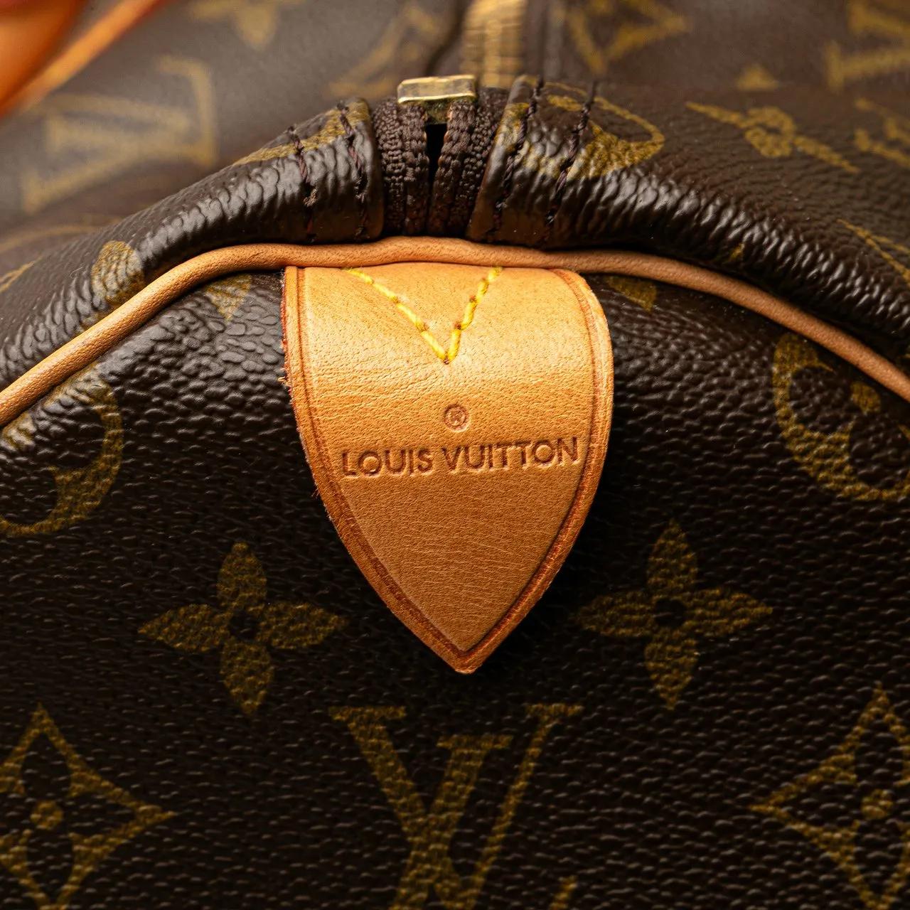 Thumbnail - Louis Vuitton Weekender - Monogram Keepall 50 - Gr. unisize - in Braun - für Damen