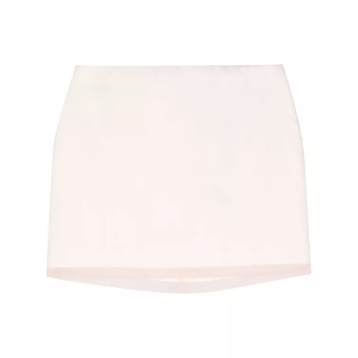 Sportmax Double Layer Mini Skirt Pink 