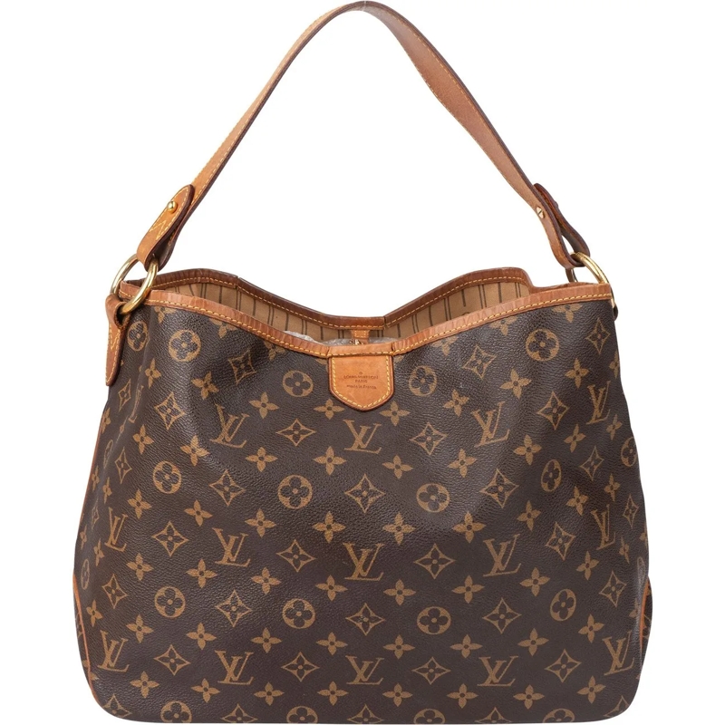 Louis Vuitton Tote Louis Vuitton Canvas Monogram Delightful PM Handba braun