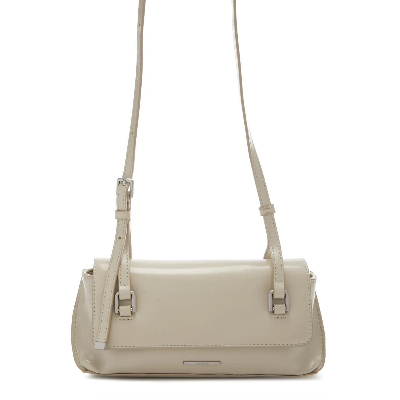 Calvin Klein Ck Swing Crossbody Xs Pat Stoney Beige Crossbody Bag