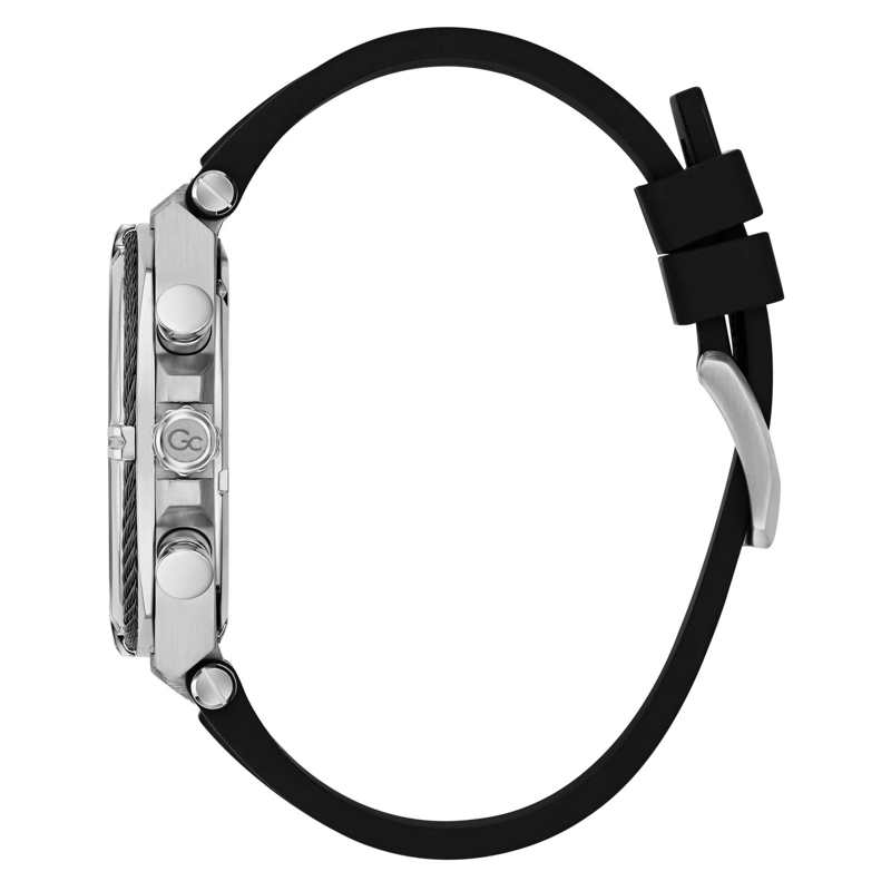 GC Quarzuhr Quarz-Chronographenuhr Gc Ironclass schwarz(Image 2)