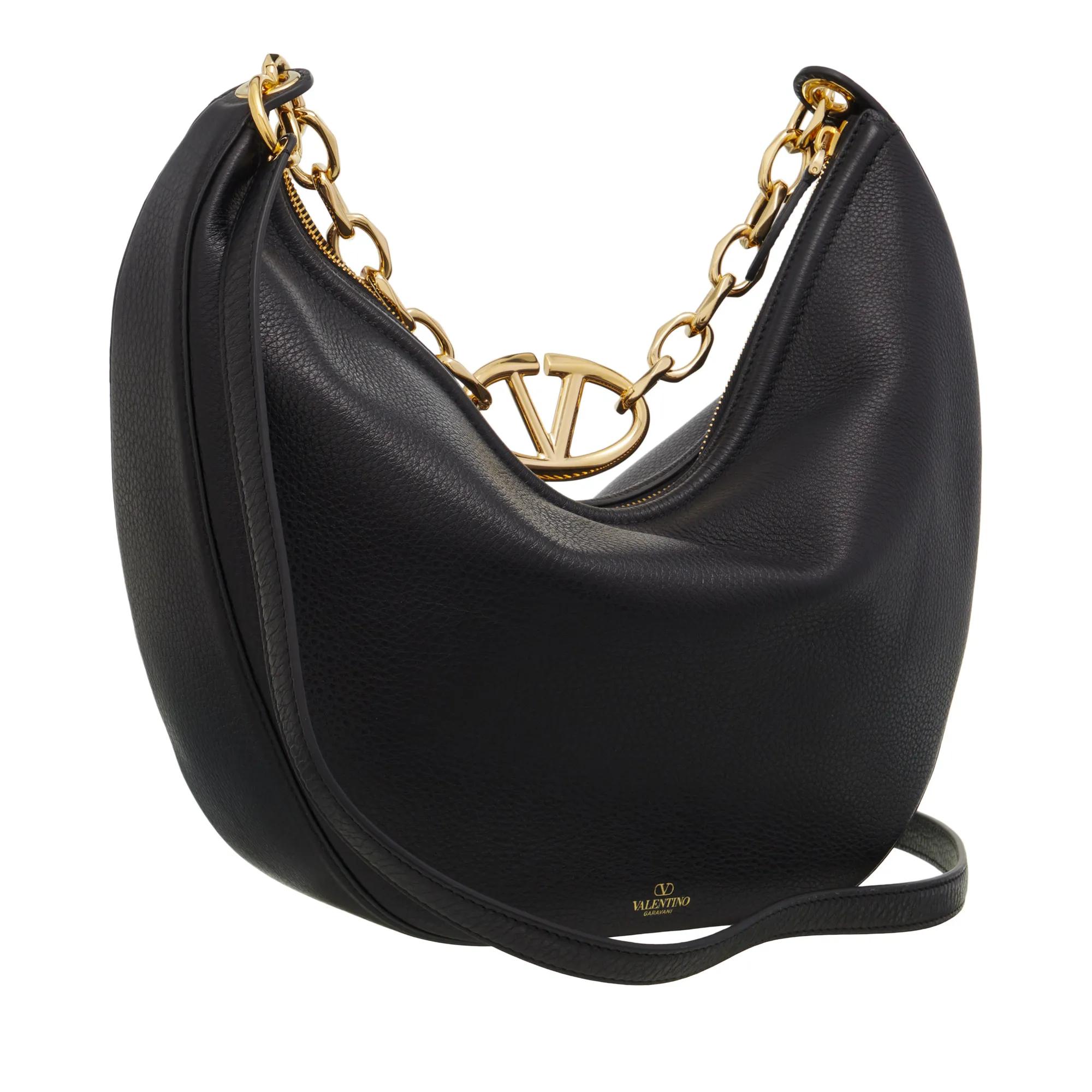 Valentino Garavani Hobo bags VLogo Moon Medium Hobo Bag in zwart