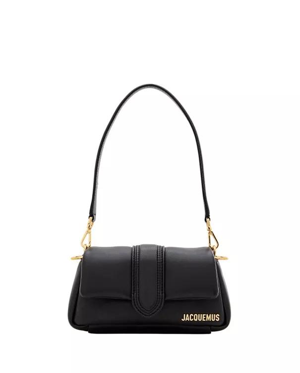 Jacquemus Shopper - Le Petit Bambimou Leather Shoulder Bag - Gr. unisize - in Schwarz - für Damen