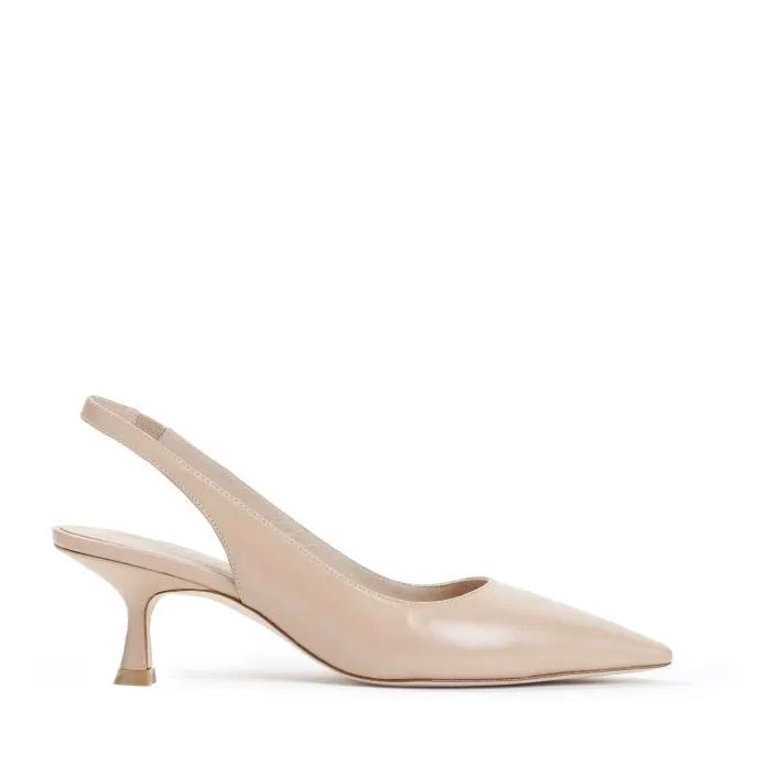 Stuart Weitzman Pumps & High Heels - Naomi 50 Slingback - Gr. 37,5 (EU) - in Beige - für Damen