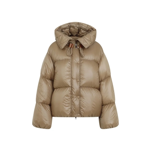 Moncler Borey Down Jacket Brown Övergångsjacka