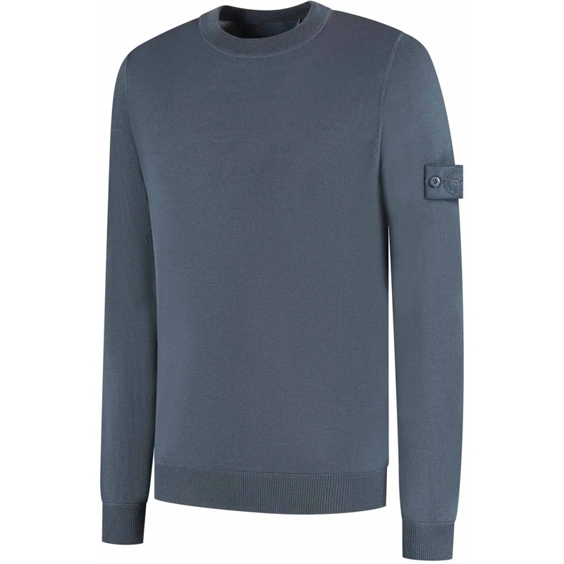 Stone Island Übergangsjacke CREW NECK SLATE BLU