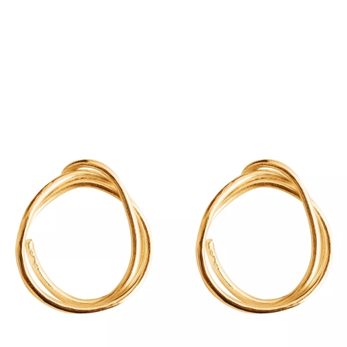 Released From Love Classic Hoops 005 Gold Vermeil Creole