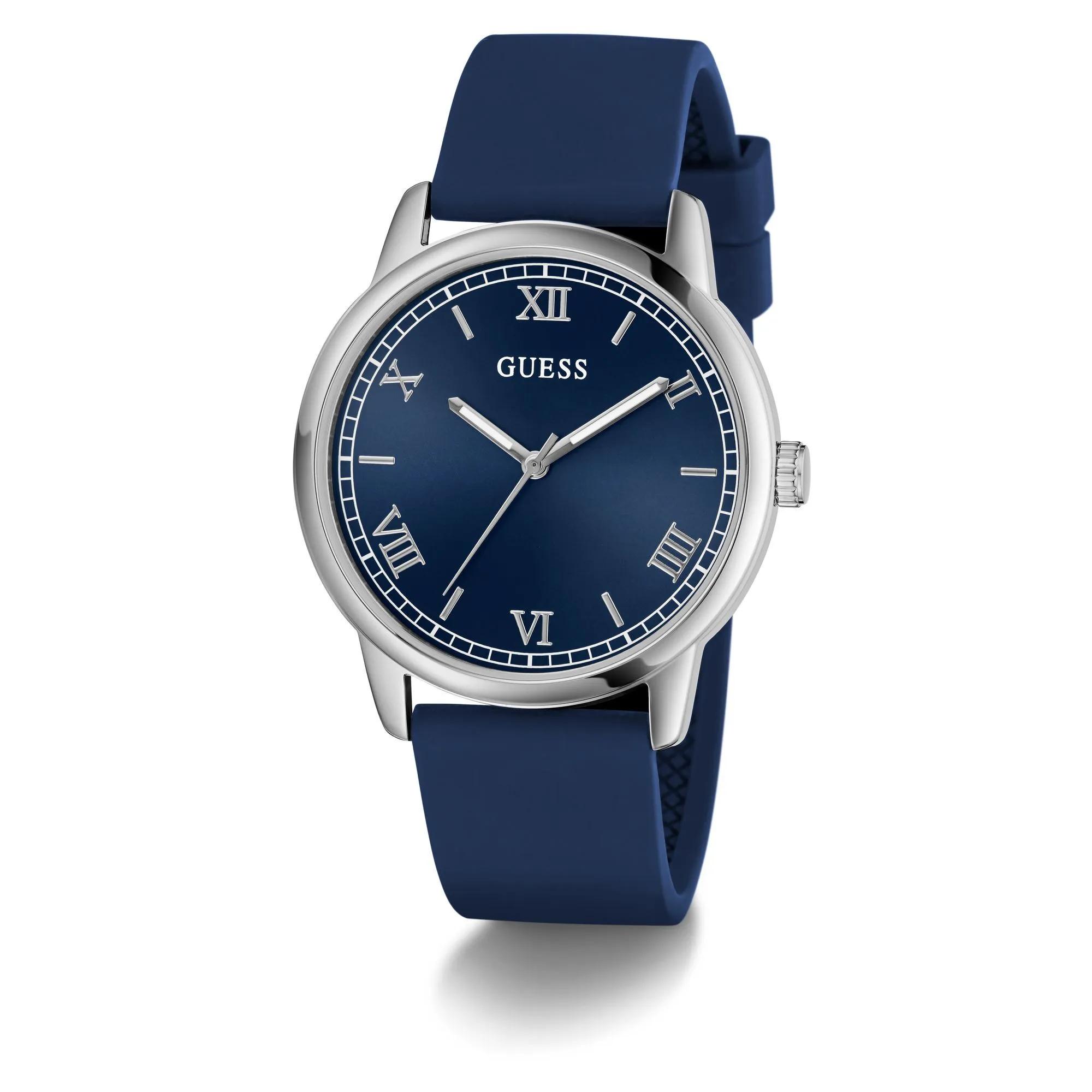 Thumbnail - Guess Uhren - Quarz-Analoguhr Chandler - Gr. unisize - in Blau - für Damen