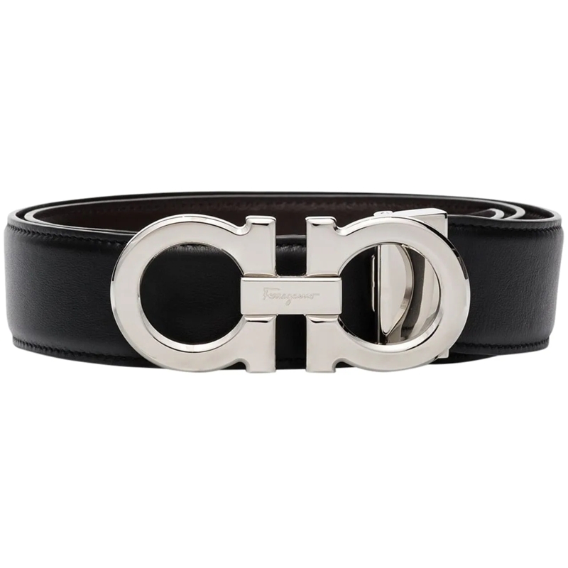 Salvatore Ferragamo Ceinture Belts Black schwarz