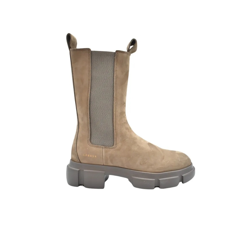 Copenhagen Bottes Beige Nabuk Boots Brown