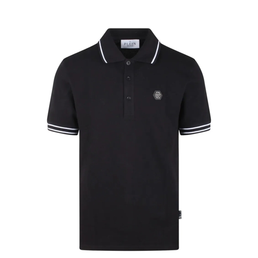 Philipp Plein Pp Hexagon Polo Shirt Black Polotröja