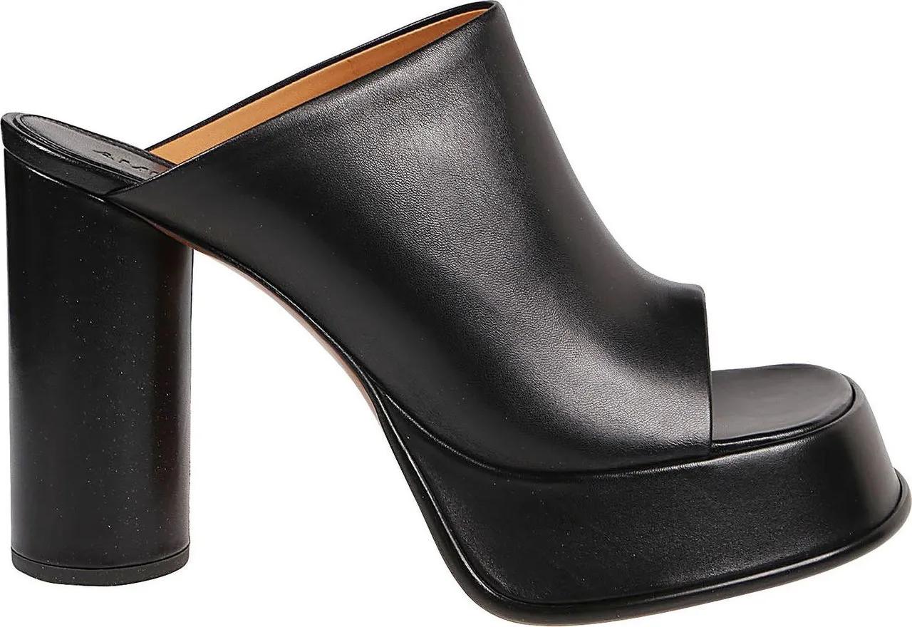 Thumbnail - Ambush Loafer - Platform Mules Black - Gr. 39 (EU) - in Schwarz - für Damen