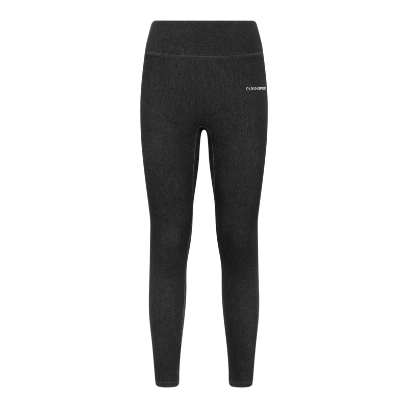 Plein Sport Leggings Leggings Denim Touch Ps schwarz