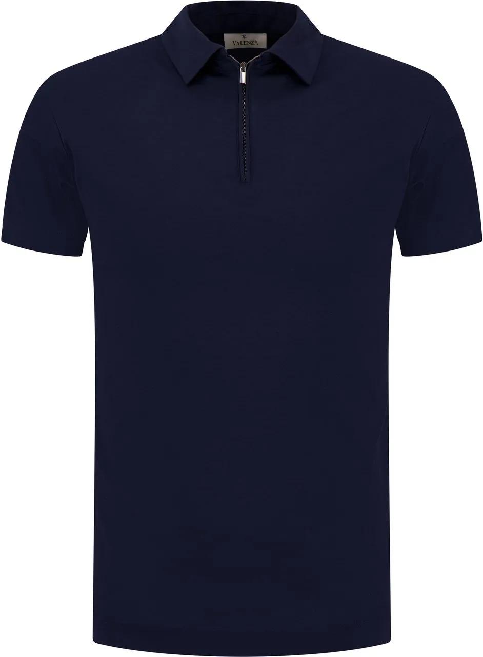 Thumbnail - VALENZA - Polo Blauw - Größe L - blue