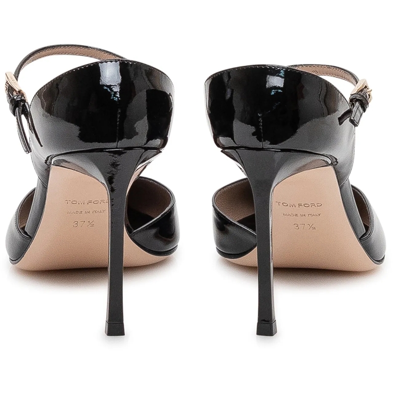 Tom Ford Pumps Decollete Mary Jane con Cinturino schwarz(Image 3)