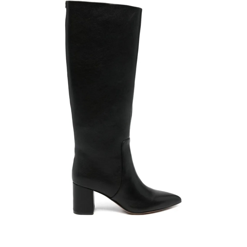Twin-Set Stiefel Black Ankle Boots With Pointed Toe Black