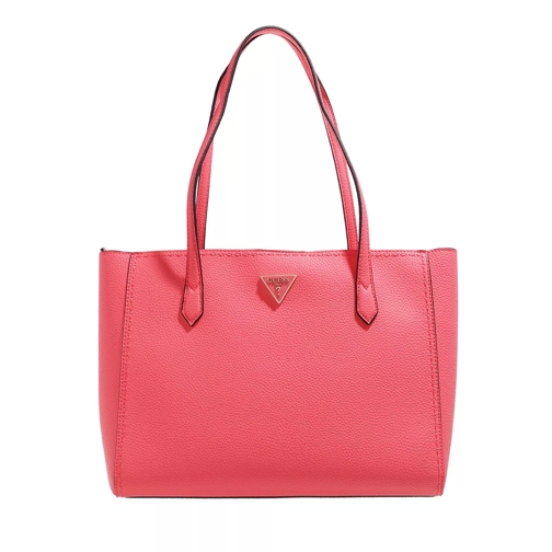Guess Downtown Chic Turnlock Tote Camelia Shoppingväska