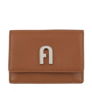 Furla Furla Moon Compact Wallet Trifold - Vitello Roma Cognac H