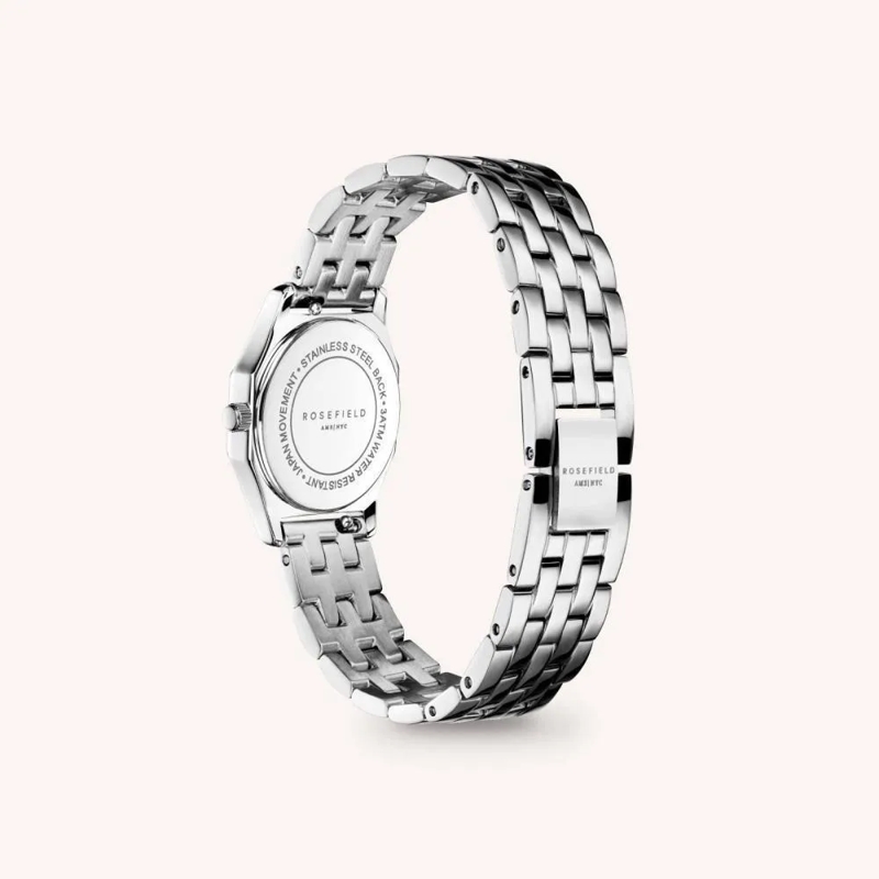 Rosefield Quarzuhr Damenuhr Gemme silber (Image 6)