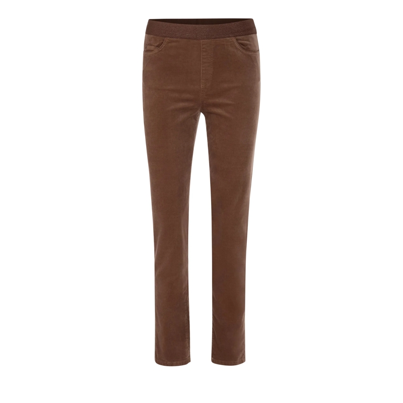 Marc Cain Hose Hose SIENA dark chestnut brown