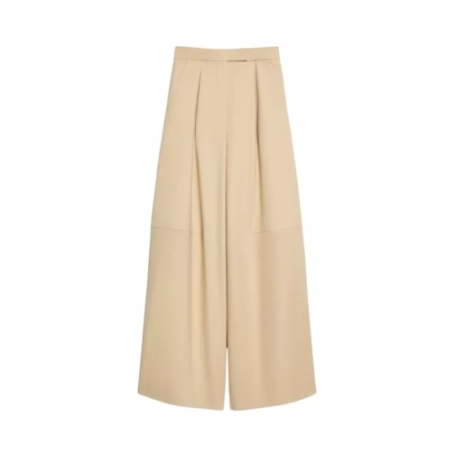 Max Mara Avoriaz Wide Leg Pants Neutrals 